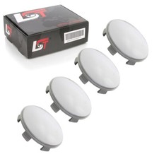 4X Capuchon De Moyeu Couvercle Cache De Jante Gris Ø 60Mm Pour OPEL Voiture