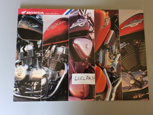 Honda brochure catalogue moto - honda,