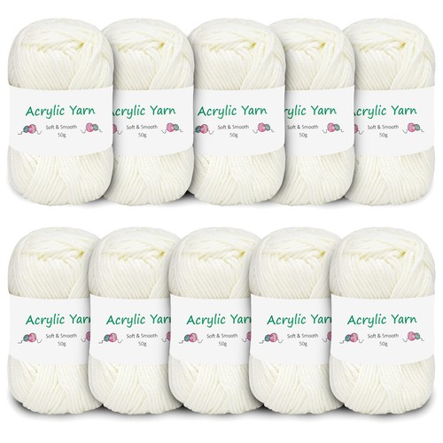 Fil coton doux lot de - fil, 10