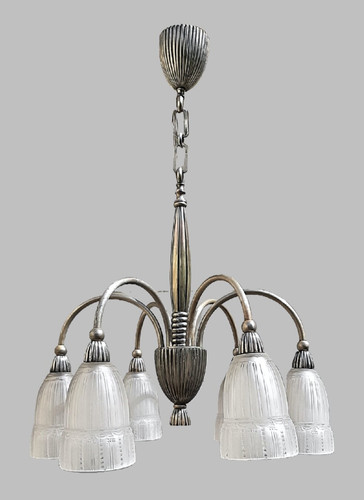 Lustre art deco muller frères - deco,