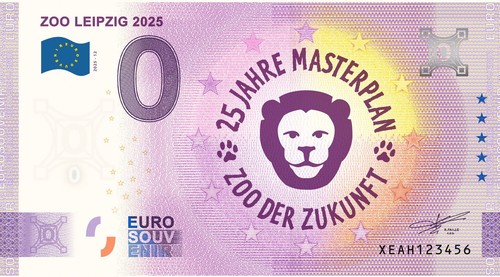 Billet souvenir 2025 allemagne - 2025,