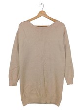 VINTAGE DRESSING Robe en maille tricotées Dames Robe T EU 36 blanc cassé