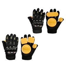 Longboard Slide Gloves Downhill Longboarding Skate Gloves With Slider Puck