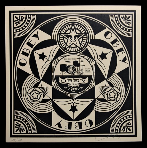 Shepard fairey dance floor - shepard,