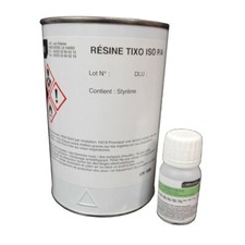 1 kg Résine polyester  ISO