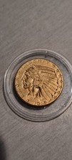MONNAIE  5 DOLLARS OR  - 1915 - TETE INDIEN  - INDIAN HEAD GOLD - SUPERBE 