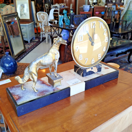 Horloge jours regule - 8, marbre