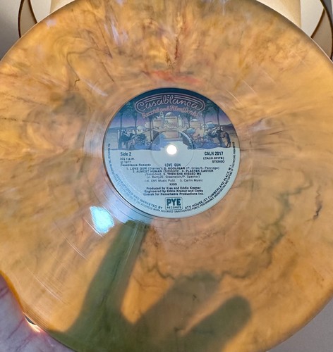 Kiss love gun rare brown - kiss,