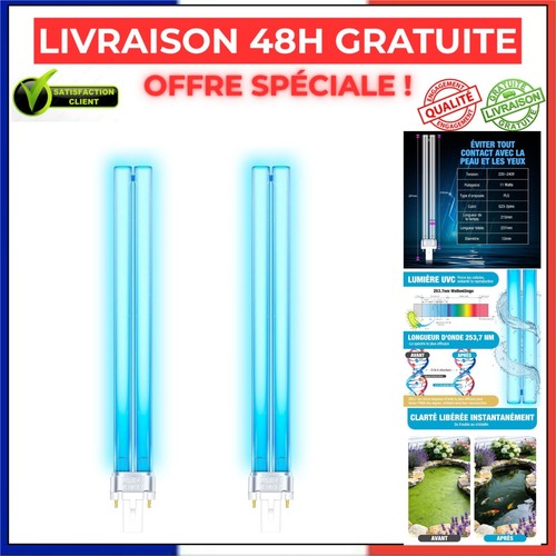 Ampoules uvc 11w - g23, pour
