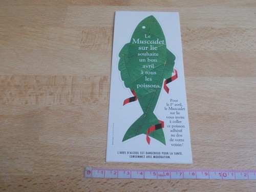Autocollant vin muscadet - autocollant,