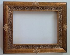 Cadre En Bois Feuille D'Or