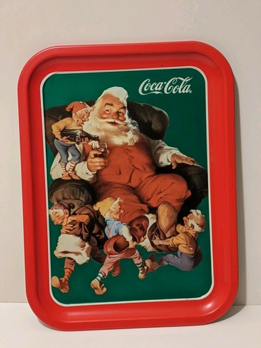 Coca cola coke santa with - coca,