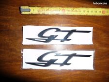 Lot de 2 insignes  autocollant GT voiture tuning marquage voiture
