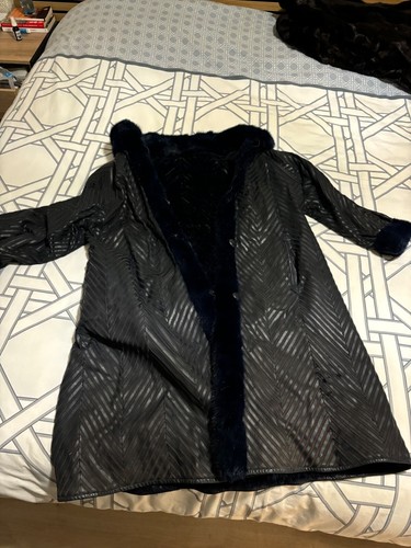 Manteau fausse fourrure marque - manteau,
