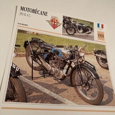 Motobécane 350 R4C 1935 carte