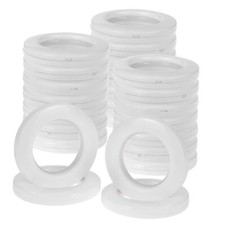 32Pcs Anneaux à œillets Rideau Anneaux Oeillets Rideaux à Clipser Anneaux Cou...