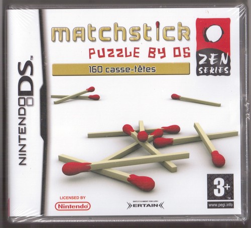 Matchstick puzzle jeu - ds,