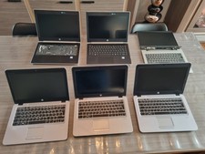 Lot de 6 Ordinateur PORTABLE HP Elitebook 3X 725 G3/G4 + 2X 430 G5 + 1X 430G6