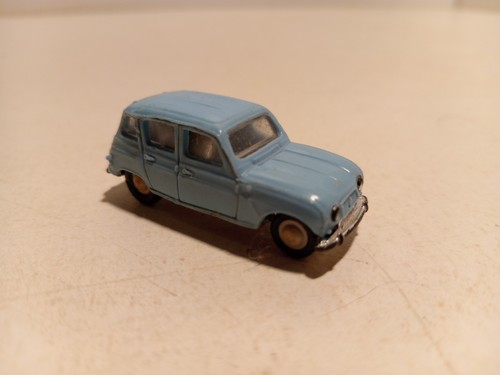 Norev renault r4l - norev, bleue