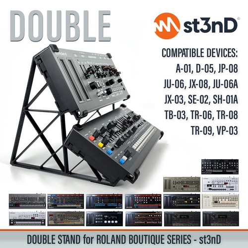 Double support pour roland - support,