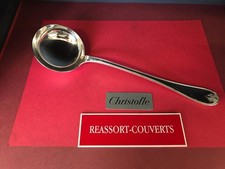LOUCHE MALMAISON ANCIEN 32 CM CHRISTOFLE BEL ÉTAT MÉTAL ARGENTÉ ;
