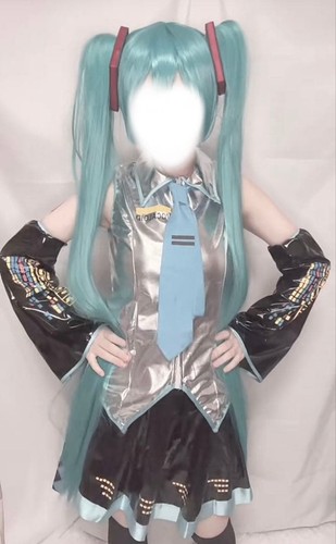Hatsune miku cosplay costume - miku,