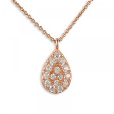 Pendentif 925 Argent Rosée