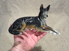 Statue porcelaine chien - ,