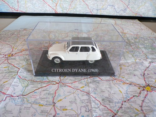 Citroën dyane blanche 1968 - dyane,