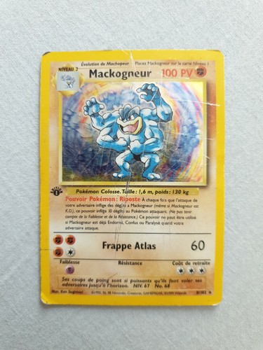Carte pokemon mackogneur - pokemon,