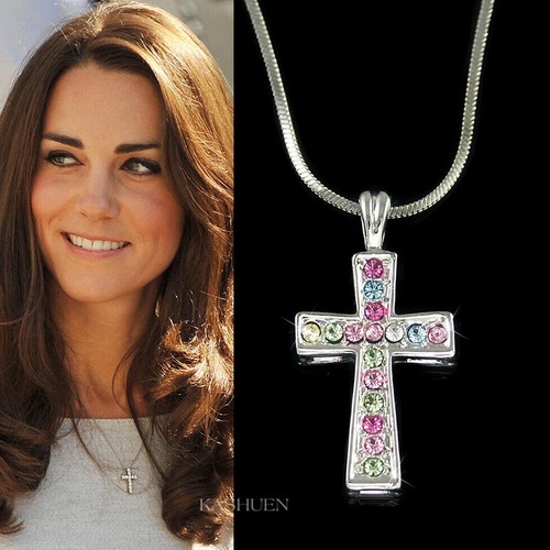 Collier religieux cristal - collier, en