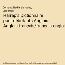 Harrap's Dictionnaire pour