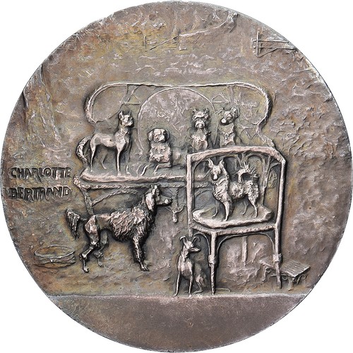 France médaille chiens - france,, médaille,