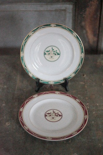 Paire assiette porcelaine - paire,