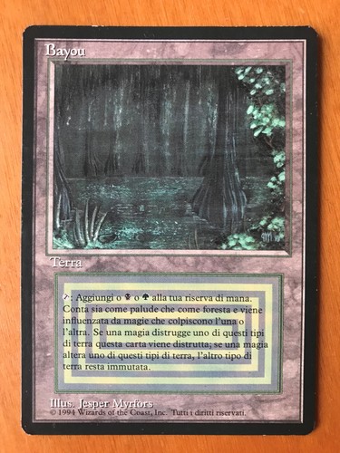 Bayou italien bord noir - bayou,