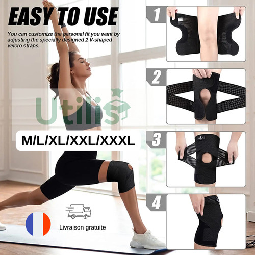 Genouillère compression - genouillère,