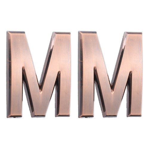 2pcs lettres adhésives pour - 2pcs,
