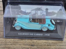 Voiture Miniature Salmson S4e Cabrio 1/43