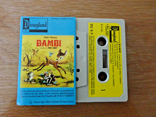 Cassette audio bambi - audio, "