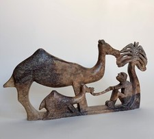 Sculpture marocaine. Chameau
