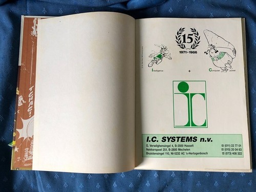 Rare astérix chez - les, belges