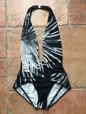 Hermès plage / bain - Maillot de bain une pièce - Les Dahlias - Taille 36