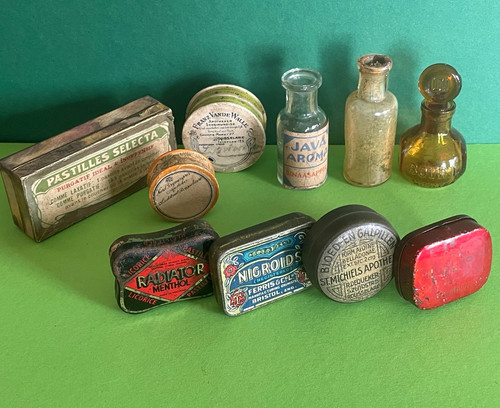 Lot anciennes boîtes - lot, 10