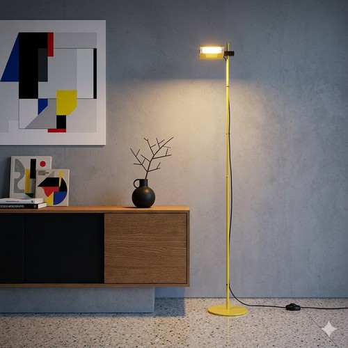 Lampadaire vintage métal - vintage,