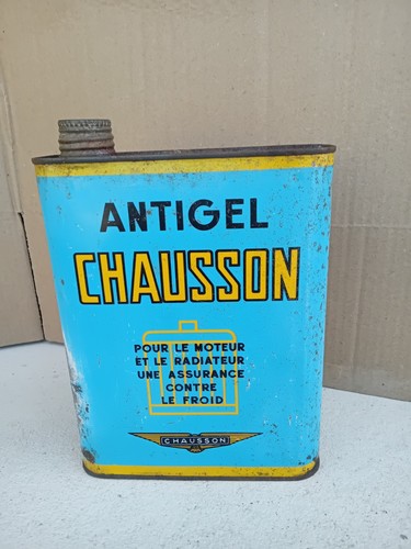 Bidon antigel ancien plaque - antigel,
