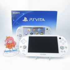 【Excellent】Sony PS Vita PCH-2000 White Wi-Fi Model Console #NET1106/02
