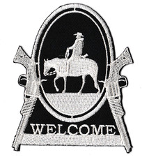 Ecusson patche welcome country