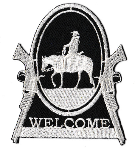 Ecusson patche welcome - , country