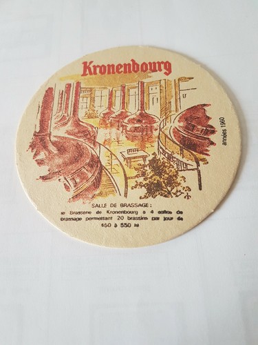Ancien sous bock - , bière