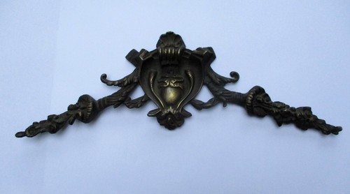 Fronton ancien bronze - en,